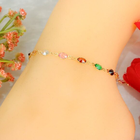 "New Beautiful Design Anklet for Women/Girls, Gift, A798 - Picture 8 of 9